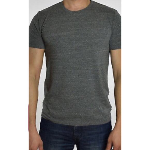 AG Adriano Goldschmied Heathered Red Cotton blend Short Sleeve T-Shirt Large - Picture 8 of 8